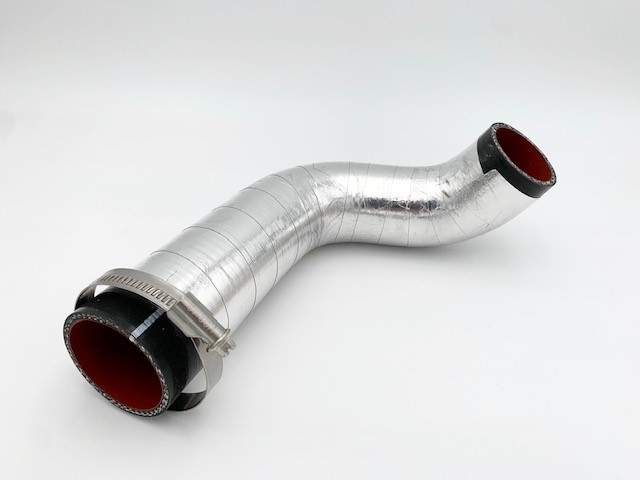 Turbo Charge hose with FVMQ liner with aluminium tape